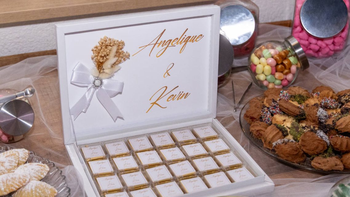 Attraktive Candy-Bar von Al-Layal Catering.